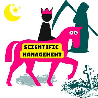 Work is beating a dead horse called scientific management